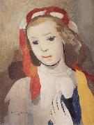 Marie Laurencin The Girl wearing the barrette china oil painting artist